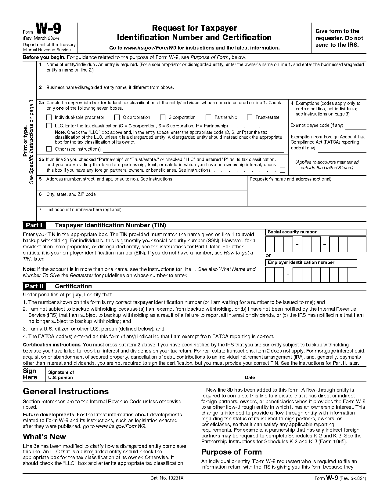 extra page for adding more partners to a loan document